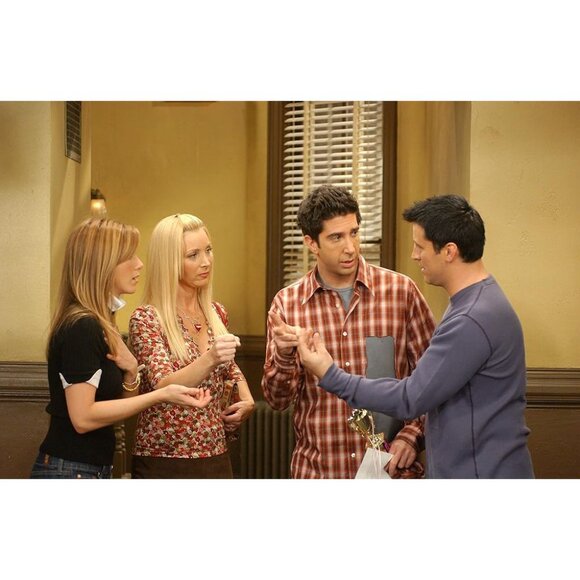 ASO PHOEBE BUFFAY FRIENDS Bubblegum Wrap Top RARE VINTAGE - Picture 2 of 4